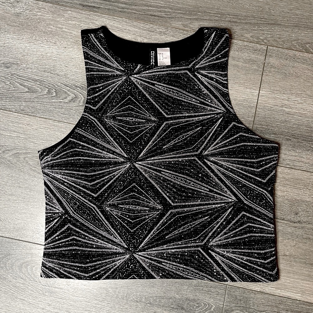 H&M sparkly top
